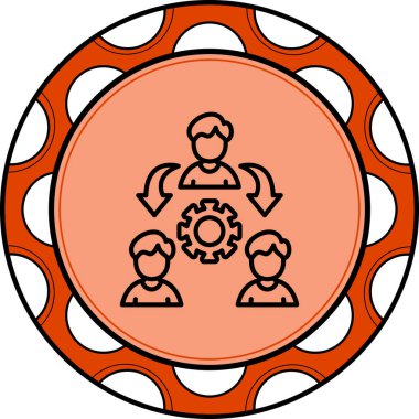 Organizasyon Yapısı Profesyonel Asgari Yaratıcı Grafiksel Nesne