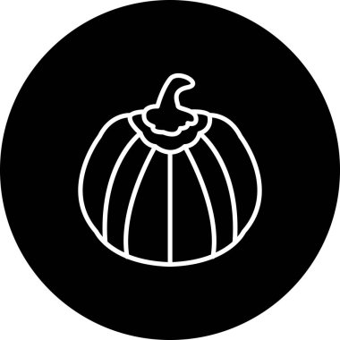 Balkabağı Yaratıcı Modern Düz Vektör Tasarımı