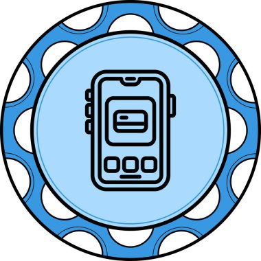 Mobile Credit Card Simple Icon