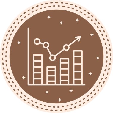 İlerleme web simgesi vektör illüstrasyonu