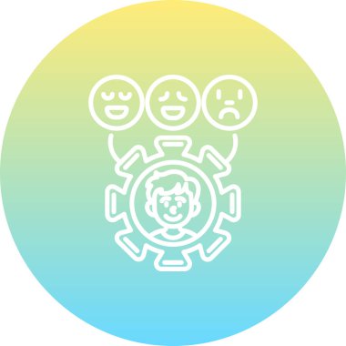 Tercih Yüksek Çözünürlüklü Düz Tasarım Sembolü