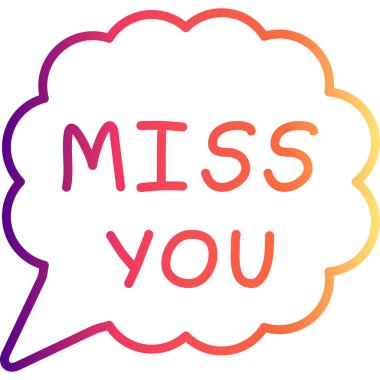 Konuşma balonu çizgisi simgesi, metin basit illüstrasyonlu web etiketi