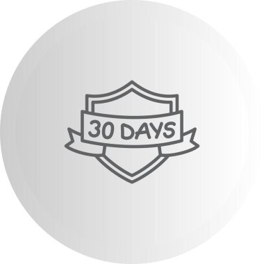 Mobil uygulamalar veya web sayfaları için 30 Gün Yaratıcı simge