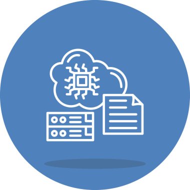 Bulut Verisi Yaratıcı Minimum Vektör Sanatı Özelliği