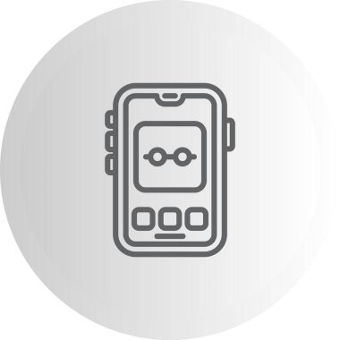 telefon simgesi, vektör illüstrasyonu basit tasarım.