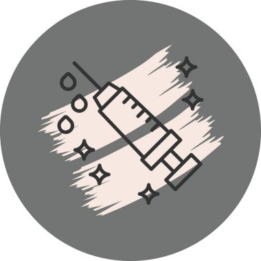 Şırınga Yüksek Kaliteli Modern Vektör Elemanı