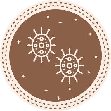 Yersinia Pestis Sofistike Özel Vektör Sanatı Objesi