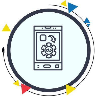 Uygulama Geliştirme Gösterişli Modern Yaratıcı Sanat Düzeni