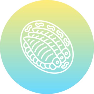 Balık Kızart Modern Yaratıcı Sanat Sembolü