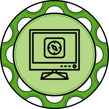 Tv Pusula gezinme web simgesi
