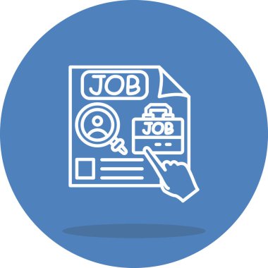 İş Fırsatı Kağıt Yüksek Kaliteli Ölçeklenebilir Vektör İllüstrasyonu