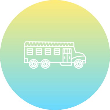 Hapishane Otobüsü Özel Yenilikçi Marka Tasarımı Düzeni