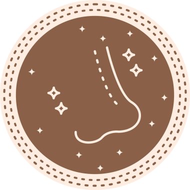 Burun Cerrahisi Modern Yaratıcı Vektör Varlığı