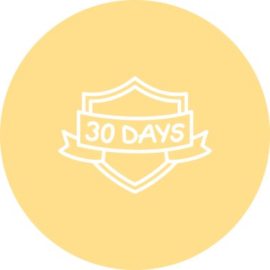 Mobil uygulamalar veya web sayfaları için 30 Gün Yaratıcı simge