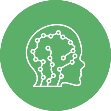 Sinirsel Ağ Modern Soyut Yaratıcı Tasarım Varlığı