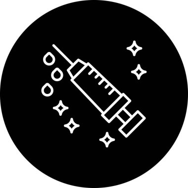 Şırınga Profesyonel Yenilikçi Düz Tasarım Düzeni