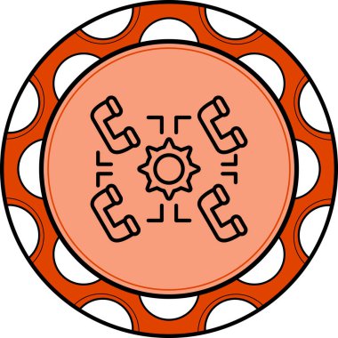 Çağrı Merkezi Yenilikçi Modern Yaratıcı Grafik Özelliği