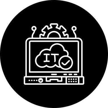 Laptop Taranan Zarif Çağdaş Dijital Grafik Özelliği