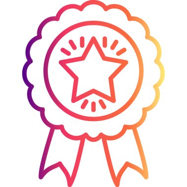 Başarı web simgesi, vektör illüstrasyonu