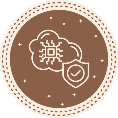 Güvenli Bulut Profesyonel Yenilikçi Düz Tasarım Düzeni