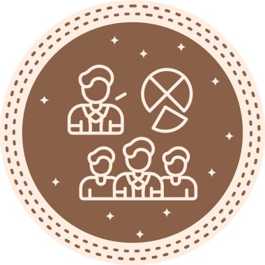  toplantı simgesi vektör illüstrasyon tasarımı