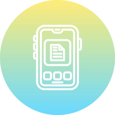 Mobil Dosya En Yüksek Kaliteli Grafik Sembolü