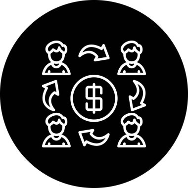 Ağ Dengeli Düz Modern Tasarım Elemanı