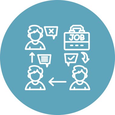 İş İşe Alma Zarif Modern Markalaştırma Vektör Varlığı