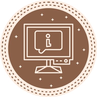 ileti web simgesi vektör illüstrasyonu