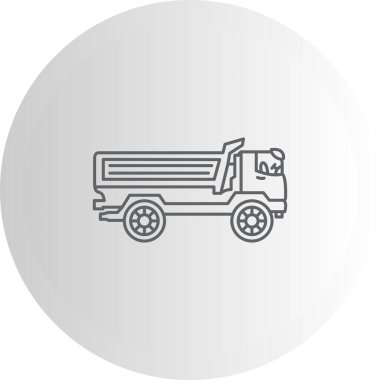 Çöp Kamyonu Profesyonel Eşsiz Kullanıcı Arayüzü Düzeni