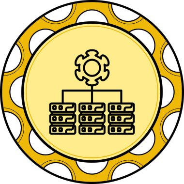 Veri Entegrasyonu Zarif Modern Markalaştırma Vektör Varlığı