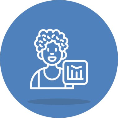 erkek avatar simgesi, vektör illüstrasyon tasarımı