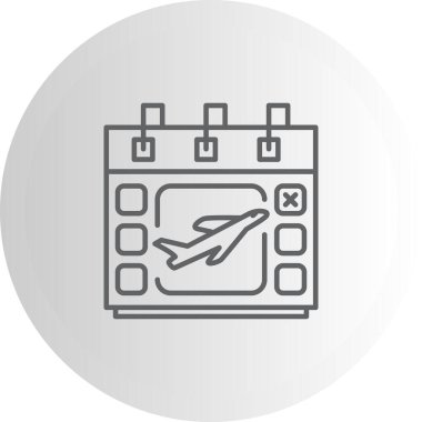 İptal Edilen Yüksek Çözünürlüklü Düz Tasarım Sembolü