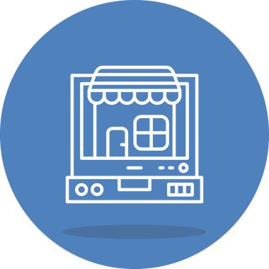 Dükkan Tarzı Temiz Ürün Tasarımı Nesnesi