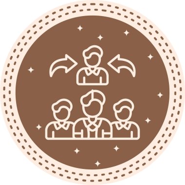 iş liderliği, web basit simgesi