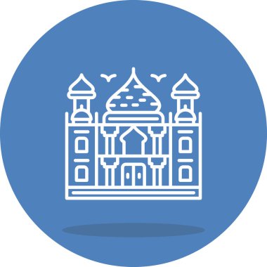 Saint Paul Katedrali Minimum Yüksek Çözünürlüklü Vektör Düzeni