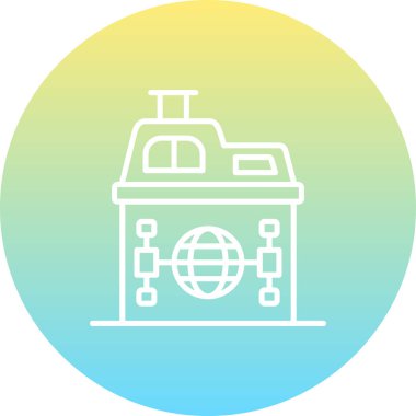 Akıllı Ev Seçkin Markalaştırma Vektör Varlığı