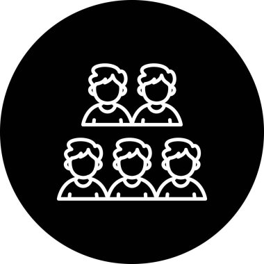 Seyirci Dengeli Düz Modern Tasarım Elemanı