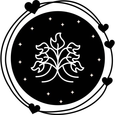 Hardal Yeşilleri Eşsiz Soyut Markalaştırma Grafiksel ŞekliName