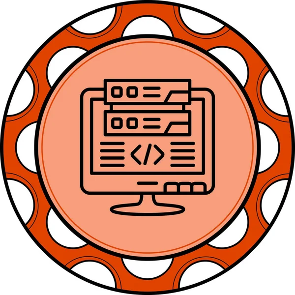 Arka Uç Yüksek Kaliteli Grafik Sembolü