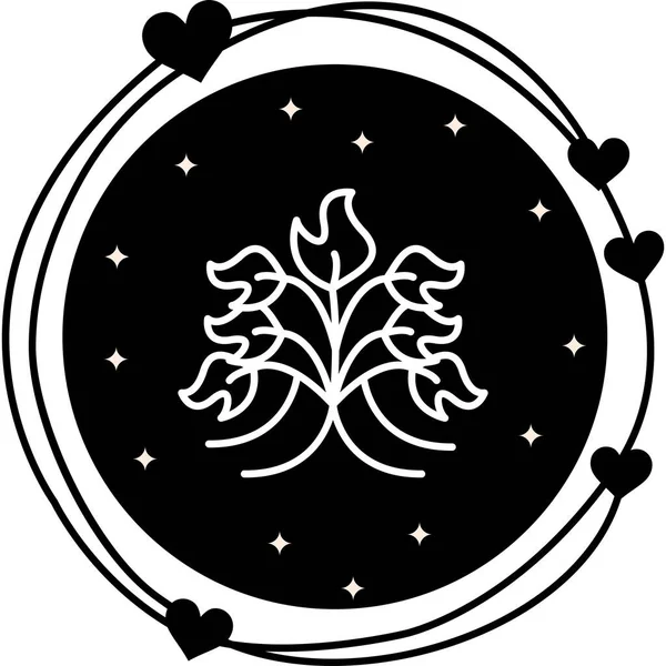 Hardal Yeşilleri Eşsiz Soyut Markalaştırma Grafiksel ŞekliName