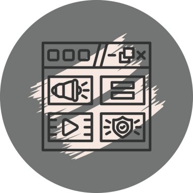 Web Çokluortam Profesyonel Eşsiz Kullanıcı Arayüzü Düzeni