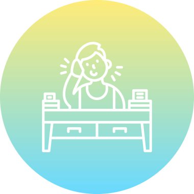 Odaklanmamış Vibrant Dijital Grafik Özelliği