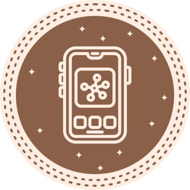 Mobil Ağ Yaratıcı Yüksek Çözünürlüklü Grafik Elementi