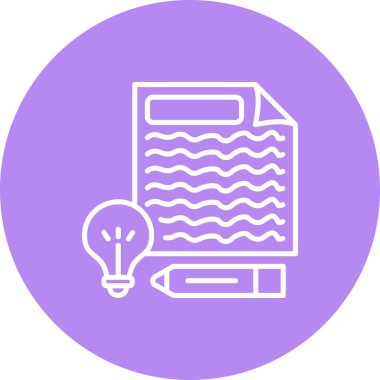 Yaratıcı Yazma Yüksek Kalite Özel Vektör Tasarımı