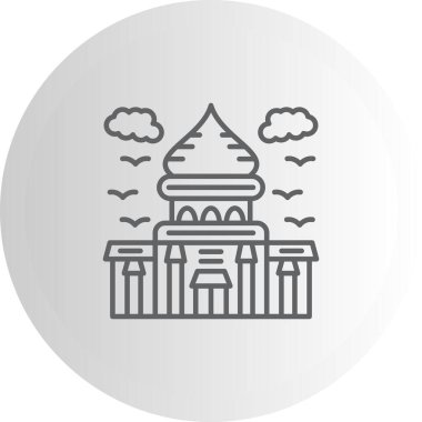 Capitol Seyahat Biçimli Yaratıcı Tasarım Elemanı