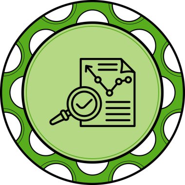 Veri Stratejisi Modern Dengeli Markalaşma Vektörü Sembolü