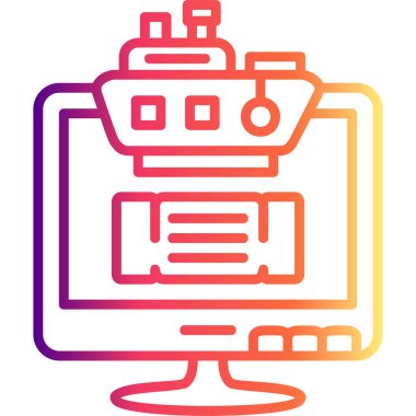 Dengelenmiş Düz Modern Tasarım Elementi