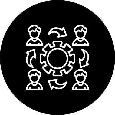 Takım Çalışması Yüksek Kaliteli Modern Vektör Elemanı