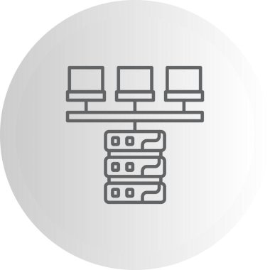 Veritabanı Akımı Yenilikçi Çağdaş Web Tasarımı Düzeni